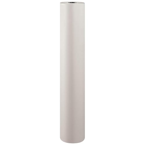 BOX USA White Newsprint Paper Roll 48x17280" (1440'), Recycled for Packing - size: 48"