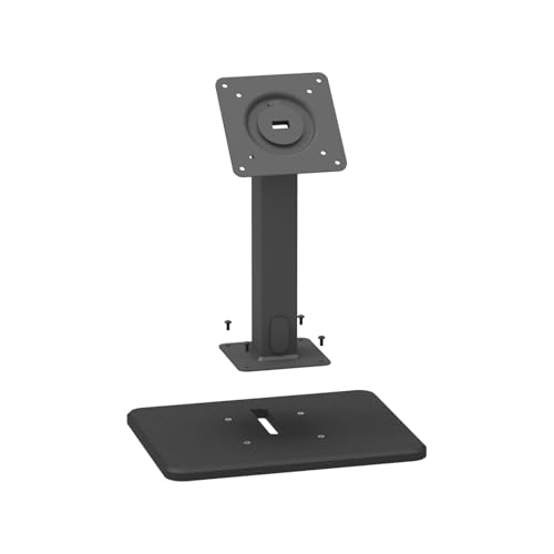 VidaMount Black Enclosure and 360 Rotating & Tilting Desk/Table Stand Compatible with Microsoft Surface Pro 8 / Pro X - color: Black, size: Surface Pro 8 / Pro X