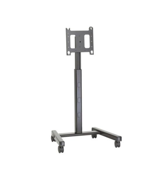 PFCUB Large Flat Panel Mobile Cart for 55-100" Displays, Black