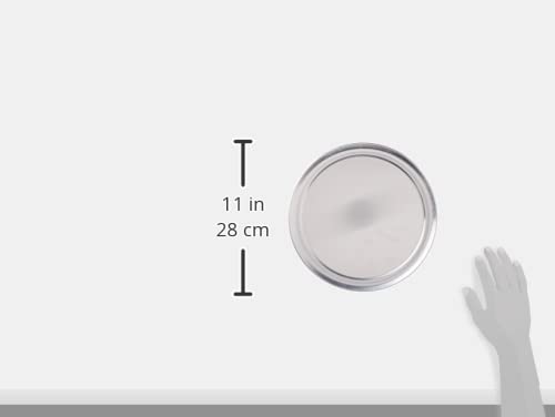 Winco 11" Aluminum Commercial Pizza Pan - size: 11 Inch