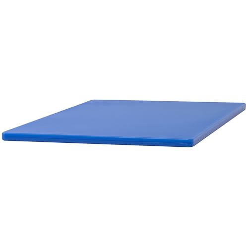 Winco 12" x 18" Blue Heavy-Duty Cutting Board (Set of 6) - color: Blue, size: 12" x 18" x 1/2"