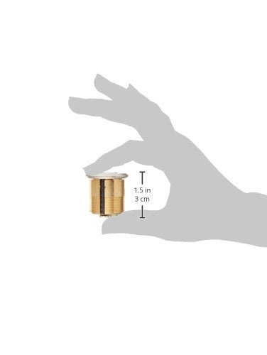 Baldwin 8323 1-1/4 Inch Mortise Cylinder C Keyway, Lifetime Satin Nickel - color: Lifetime Satin Nickel