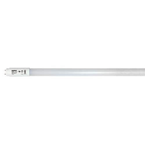 Satco S11914 18.5 Watt, T8 LED; 3000K; Medium Bi Pin Base; 50000 Average Rated Hours; 120-277 Volts; Type B; Ballast Bypass; Double Ended Wiring, 25-Bulbs