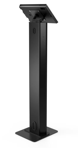 Compulocks iPad 10th-11th (A16) Gen, Apex Enclosure Brandable Floor Stand - Black - color: Black, size: iPad 10th-11th (A16) Gen