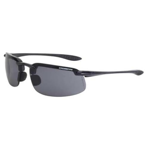 Crossfire Safety Glasses - color: Smoke Lens