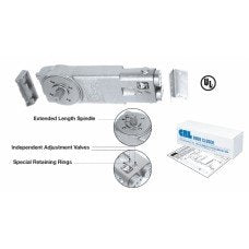 CRL Heavy Duty 90186; Hold-Open 3/4" Long Spindle Overhead Concealed Door Closer Body with Mountin