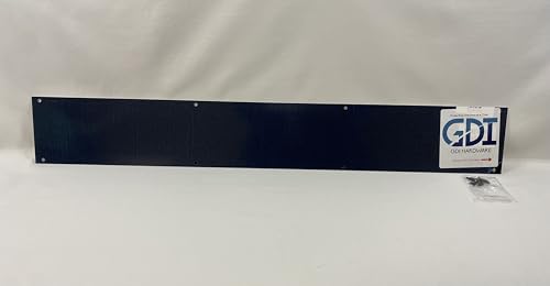 Kickplate (BK- Black, 4 x 36) - color: BK- Black, size: 4 x 36