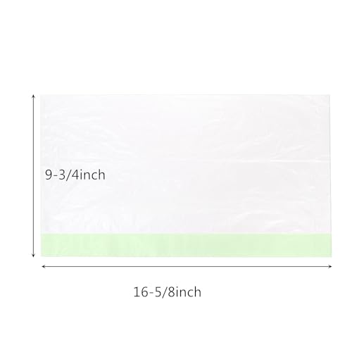 Tebery 100 Pack Portable Potty Chair Liners with Drawstring, Potty Bags Liners Disposable for Baby Toilet Potty Training Seat - size: 100 Count (Pack of 1)