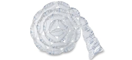 Bubblefast! Brand Pre-Filled Cushioning Air Pillows 4'' x 8'', Clear, from Storopack, Pack of 175