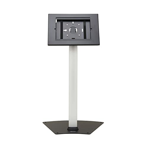 TRIPP LITE Secure Tablet Kiosk Mount Floor Stand for iPad & Android, Anti-Theft Lock & Keys Included, Supports 9.7” to 10.5” Tablets, Pads Protect from Scratches, 5-Year Warranty (DMTBS911) - style: Tablet Floor Stand