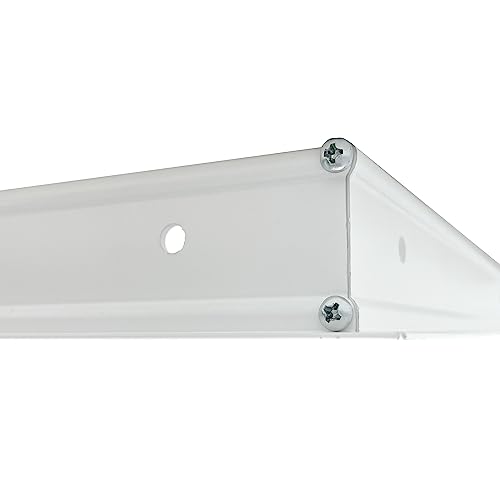 LEDONE 2x2FT Surface Mount Kit for LED Flat Panel or Troffer Light, 24x24 inch Ceiling Frame Kit, 2 feet Drop Ceiling Light, 1 Pack - color: Metal, size: 2x2FT