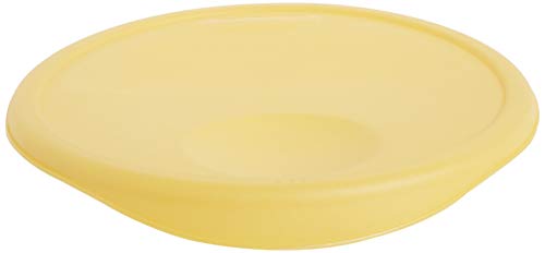 Rubbermaid Commercial Lid (Lid Only) for Round Food Storage Container, Fits 12 Qt. Containers, Yellow (FG573000YEL) (Pack of 2) - color: Yellow, size: Large Lid (Pack of 2)