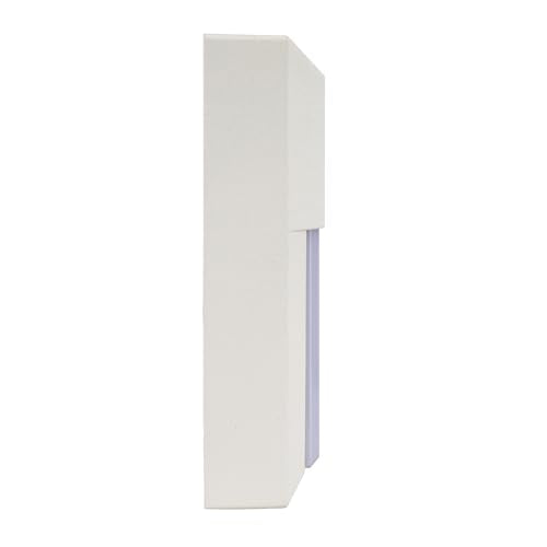 LIT-PaTH Outdoor Wall Light Fixture, Aluminum, LED 3000K, White, 2 Pack - color: 3000K White, size: 2-pk d2d