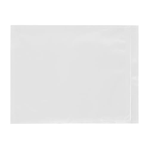 2000 Count 10" x 12" Shipping Label Envelopes, Clear Packing List Pouches with Self-Adhesive Back, Top Loading for Shipping Labels Sleeves, for Packing Slips, Labels Invoices & Paperwork. GPI - size: 10" X 12"