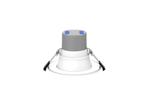 WareLight 4" LED Round Commercial Downlight, 1600 Lumen Max, Wattage & CCT Selectable, 120-277V - size: Round - 4 Inches