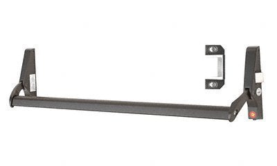 311095RC4313 CRL Dark Bronze 48 Jackson 10 Series Right Hand Reverse Bevel Crossbar Rim Panic Exit Device by C.R. Laurence
