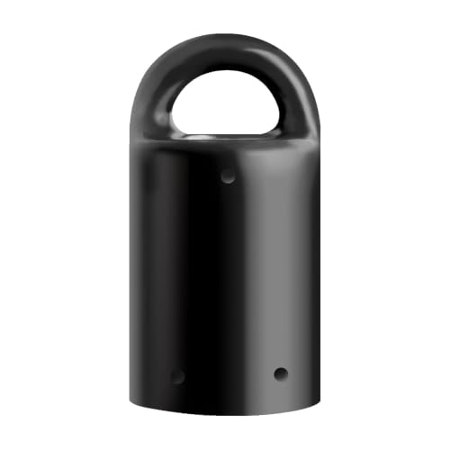 MagnetPAL Heavy-Duty Neodymium Anti-Rust Magnet, Magnetic Stud Finder, Hide-A-Key, Tool Holder & Retrieval, Most Powerful Magnet 12lb Pull, Indoor or Outdoor Multi Use Tools, Quick Release Keys Black - color: Black, size: 1 Pack