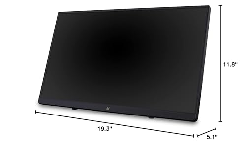 ViewSonic TD2230 22 Inch 1080p Touch Screen Monitor, 10-Point Multi-Touch for Retail POS and Kiosks, Durable 7H Scratch-Resistant Glass, 100x100 mm VESA Compatible, HDMI, and DisplayPort Inputs - style: 22-Inch