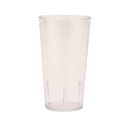 GET 32 oz Clear Plastic Tumbler (Set of 12) - color: Clear, size: 12 Count (Pack of 1), style: 32 ounces