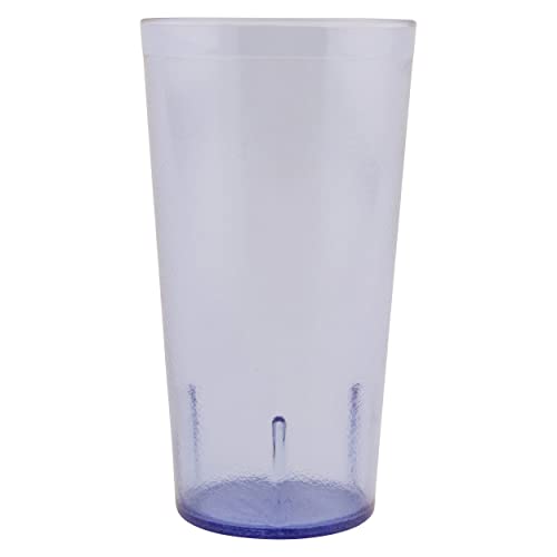 G.E.T. 6632-1-BL-EC Heavy-Duty Plastic Restaurant Tumblers, 32 Ounce, Blue (Set of 4) - color: Blue, size: 32 Ounces, style: 32 ounces