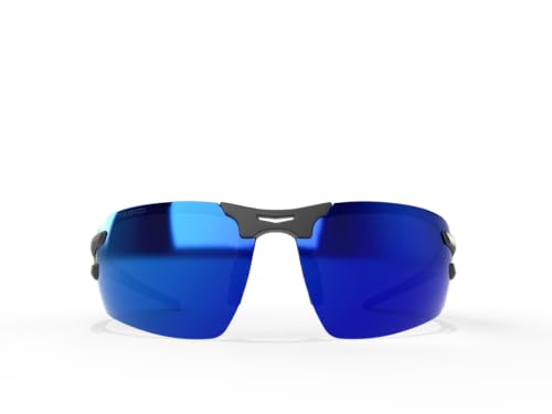 EDGE Salita Wrap-Around Anti-Fog/Vapor Shield Safety Glasses - color: Black, style: Polarized