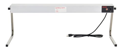 Kratos Commercial Food Warmer Accessory, 36" Countertop Strip Warmer with C-Style Legs, 120V, 850W (28W-596) - size: 36" C-style legs