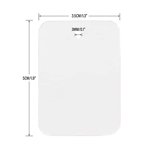 G2PLUS 1000 PCS Price Tags, 1.9 X 1.3 in White Paper Labels, Unstrung - color: White Blank