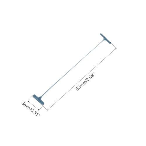 MECCANIXITY Standard Tagging Fasteners,Plastic Regular,Standard Label Gun Price Tagging Barbs for Garment Price Tag Label Tagging Barbs 50mm/2 Inch,Pack of 1500 Dark Blue - color: Dark Blue, size: 50mm/2 Inch