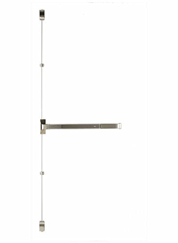 Copper Creek V9560-SS-36 Grade 1 Vertical Rod Exit 36-Inch Wide, Satin Stainless