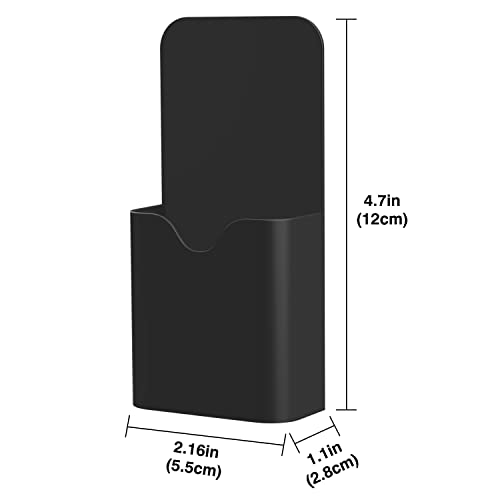 MoKo Magnetic Pen Holder, 4-Pack, Whiteboard Organizer, Black - color: Black-4 Pack