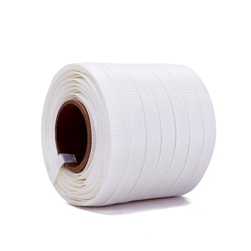Heavy Duty Pallet Banding Woven Cord Strapping Roll - 3/4" x 330' (100m), 2500lbs Break Strength - 1 Roll - color: 100m Woven Cord
