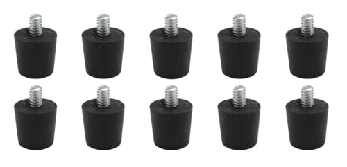 Pacific Doorware Step Down Door Stopper, Replacement Tips, 10 Pack - size: 10 Pack, style: Replacement Tip
