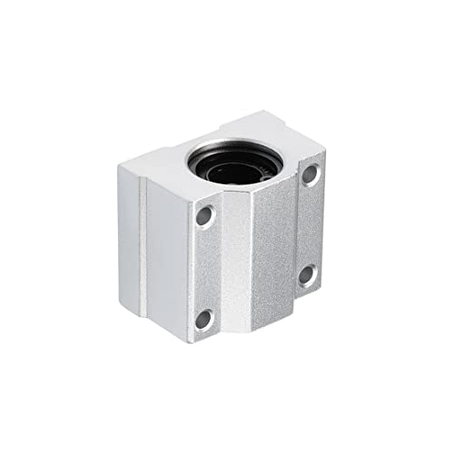 uxcell SCS12UU Linear Ball Bearing Slide Block Units, 12mm Bore Dia (Pack of 2) - size: 12mm
