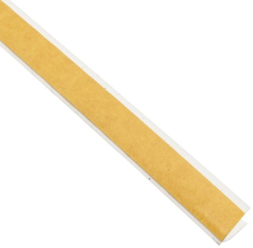 Pemko - S44W17 SiliconSeal Adhesive-Backed Fire/Smoke Gasketing, White Silicone, 0.4375" W x 0.3125" H x 17' L