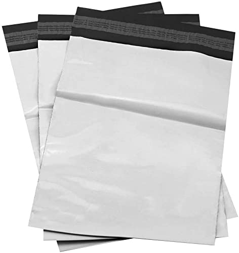 9527 Product Poly Mailers Envelopes Shipping Bags Self Sealing,10"x13", 10000 Bags - color: White, size: 10"x13"|10000Pcs