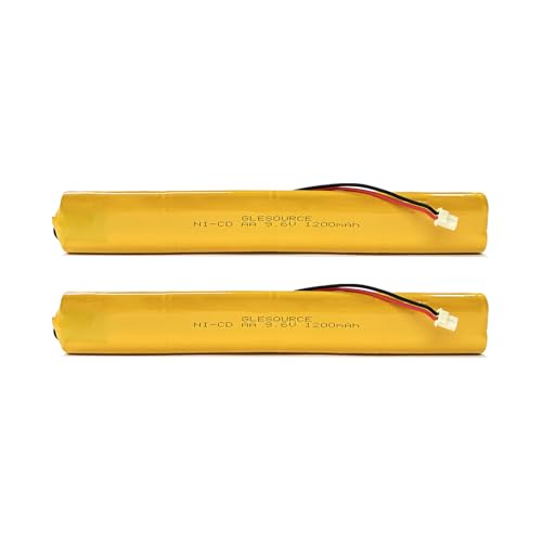9.6V BBAT0043A Emergency Light Battery, AA*8 1200mAh Batteries Compatible for OSI OSA228 DANTONA CUSTOM-306-U BBAT0044A BAA-96 ELB-B003 Exit Sign Battery Replacement (4 Pack) - color: 4PCS 9.6V 1200mAh battery