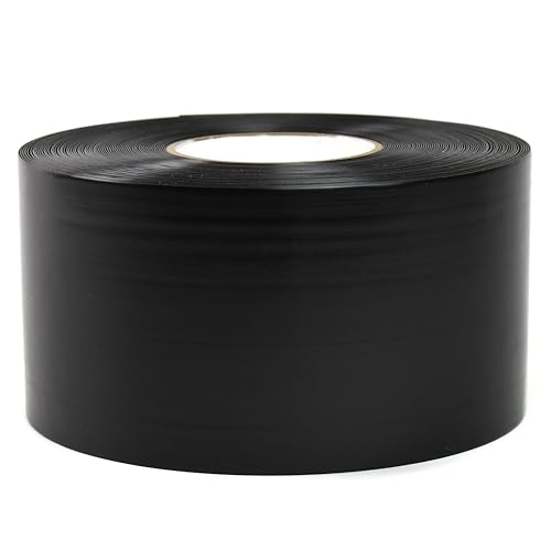 Lean Industrial Floor Marking Tape (Black, 4in x 100ft) - color: Black, size: 4" x 100'
