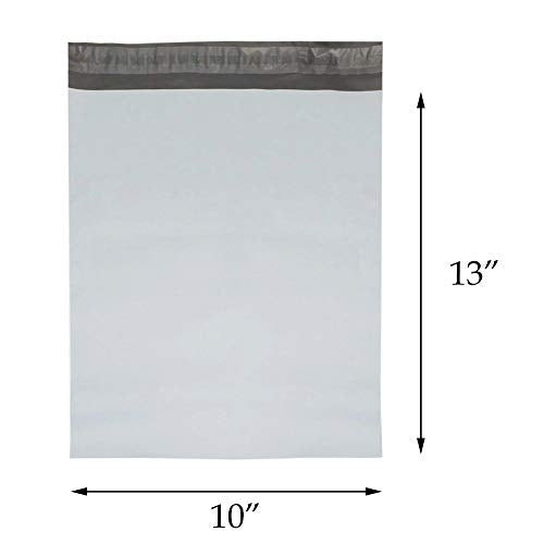 9527 Product Poly Mailers Envelopes Shipping Bags Self Sealing,10"x13", 1000 Bags - color: White, size: 10"x13"|1000Pcs