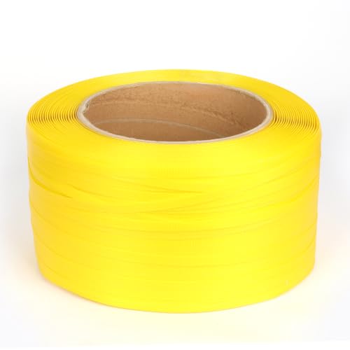 U.S. Solid Heavy Duty Packing Strapping Tensioner Kit, PP Pallet Sealer - color: yellow