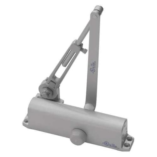 Yale 1111BF x 689 Door Closers, Aluminum Body, 689 Painted Aluminum Finish, Hold Open Arm, Door Sizes 1 to 4 - style: 1111BF x 689 Painted Aluminum Finish