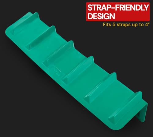 Mytee Products 20 Pack 8"x8"x36" Green Flatbed Corner Protector - V Shaped Edge Guard for Tie-Down Winch & Ratchet Straps - Plastic Corner Protector for Flatbed Trailer Cargo Load - color: Green, size: 20 - Pack