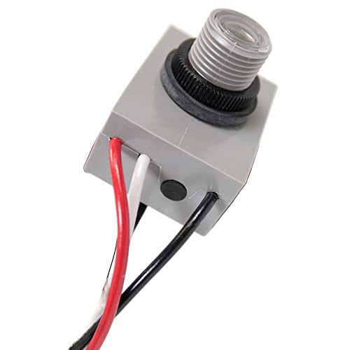 Intermatic K4021C 120-Volt Fixed Position Thermal Photocontrol , White