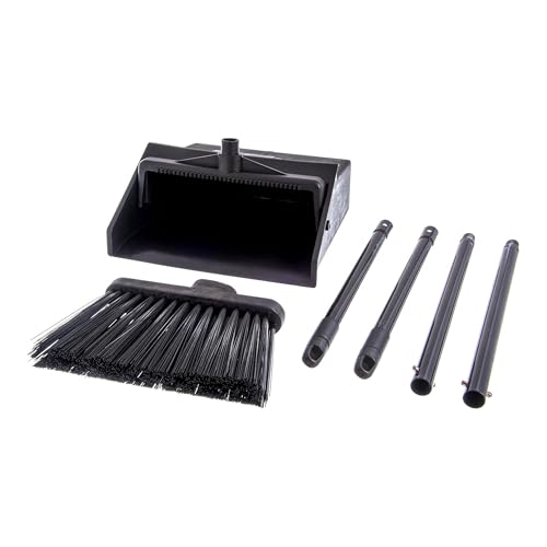 Carlisle FoodService Products Short-Handle Dust Pan and Broom Set, 36 Inch