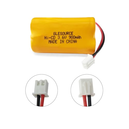3.6V 900mAh Ni-Cd Exit Sign Emergency Light Battery, Replacement for Exitronix 10010037, Max Power B2-0031 MH468886, Unitech LEDR-1 6200RP, Dantona CUSTOM-318 OSA230, Lowes 253799(4 Pack) - color: 4 PCS 3.6V 900mAh
