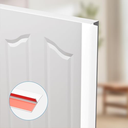 Elvone T-Shaped Weather Stripping Seal, White Silicone, 1.97 in x 40 ft - color: White, size: 40FTX1.97IN