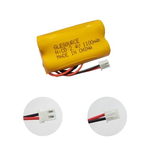 XUNTU 2.4V 1100mAh Exit Sign Battery Replacement for Exitronix 10010036 Lithonia 10010034 Interstate NIC1394 BEL-179 Exit Sign Emergency Light (6 Pack) - size: 6 PCS 1100mAh