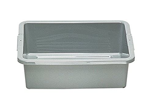 Rubbermaid Commercial Products, Food Service Bus/Utility Tote Box, 4-8 Gal Capacity, Gray