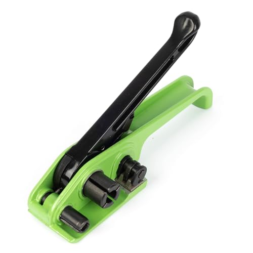 U.S. Solid Banding Strapping Kit 3/4" x 985ft Tensioner 2000lbs 200 Buckles - color: Black