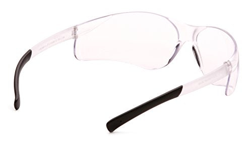 Pyramex Ztek Safety Glasses ANSI Z87+ - color: Clear Frame/Clear Lens, size: One Size (Single)