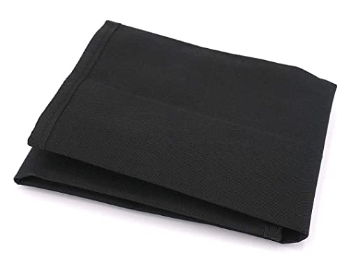 Tactical Patch Display Holder Panel Board for Military Army Morale Hook and Loop Emblems, 43 Inches x 27.5 Inches, with 1 US Flag Patch Included - color: Patch Board, Black - Large